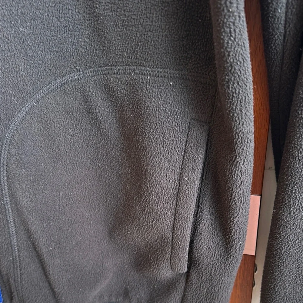 Nautica Black Jacket with Blue Trim - Picture 4 of 7